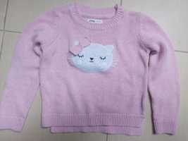 Sweterek dla dziewczynki r 110