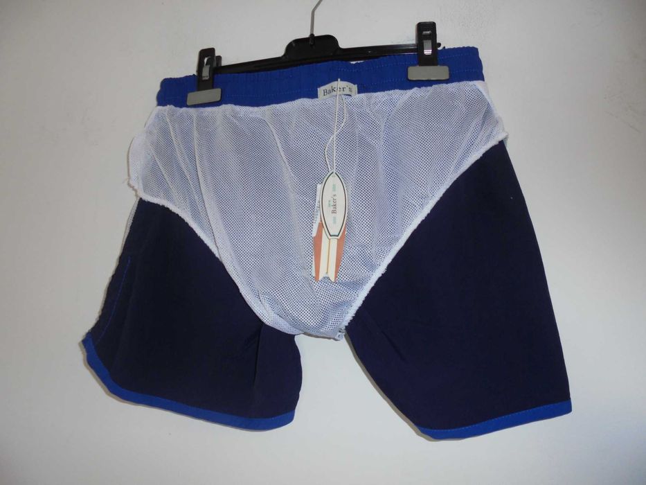 calção de homem novo com etiqueta