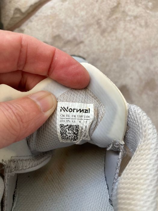 Ténis Nnormal Tomir 1.0 branco lilás e cinzento