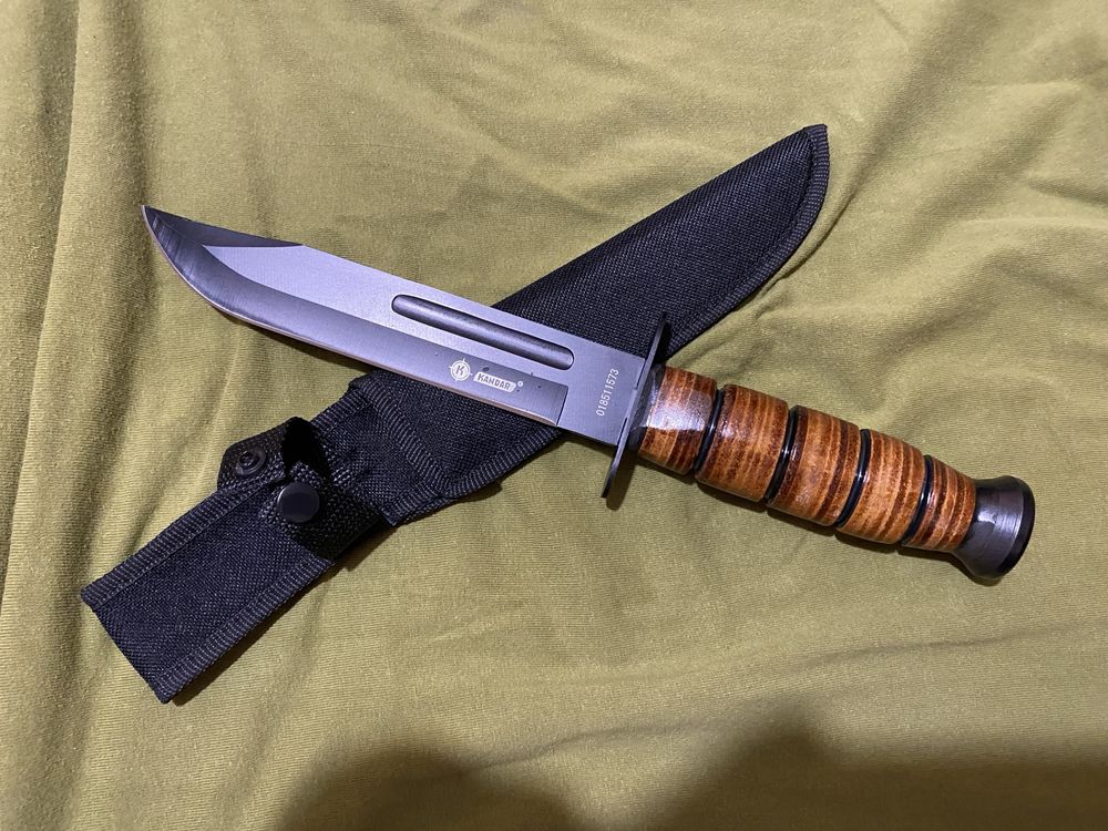 Ніж Ka-Bar від Польської фірми Kandar, тактичний, бойовий