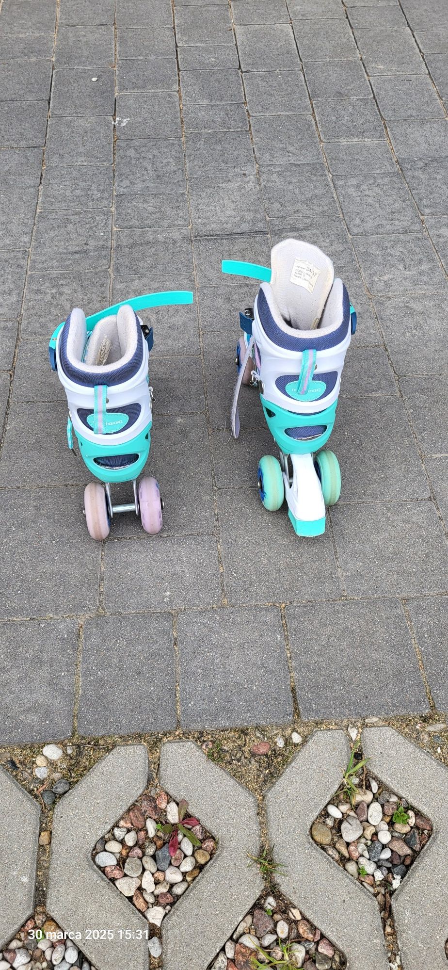 Rolki 4w1 Decathlon rozmiar M (34-37) regulowane