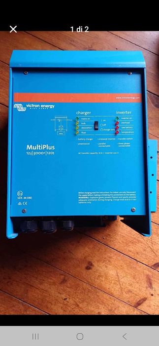 Victron inverter 12 v como novo