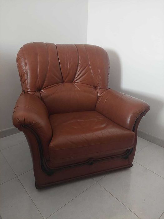 Poltronas de pele