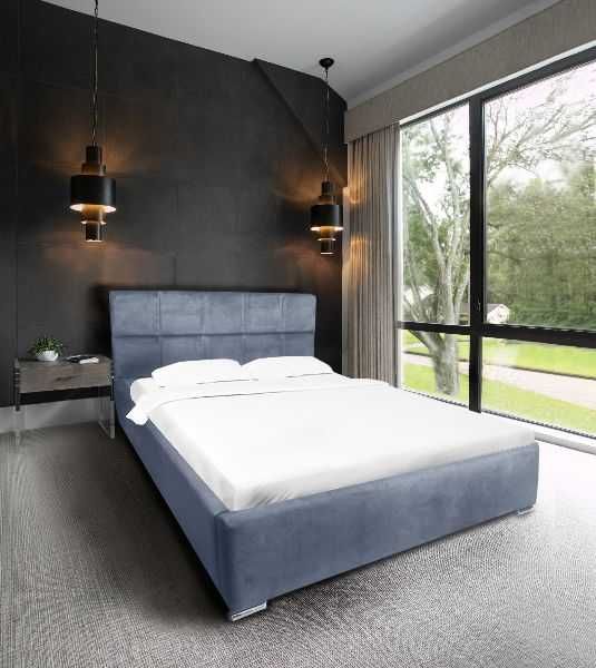 SYPIALNIA - łóżko sypialniane WOLF od 120cm/200cm, PANELE, DOSTAWA PL