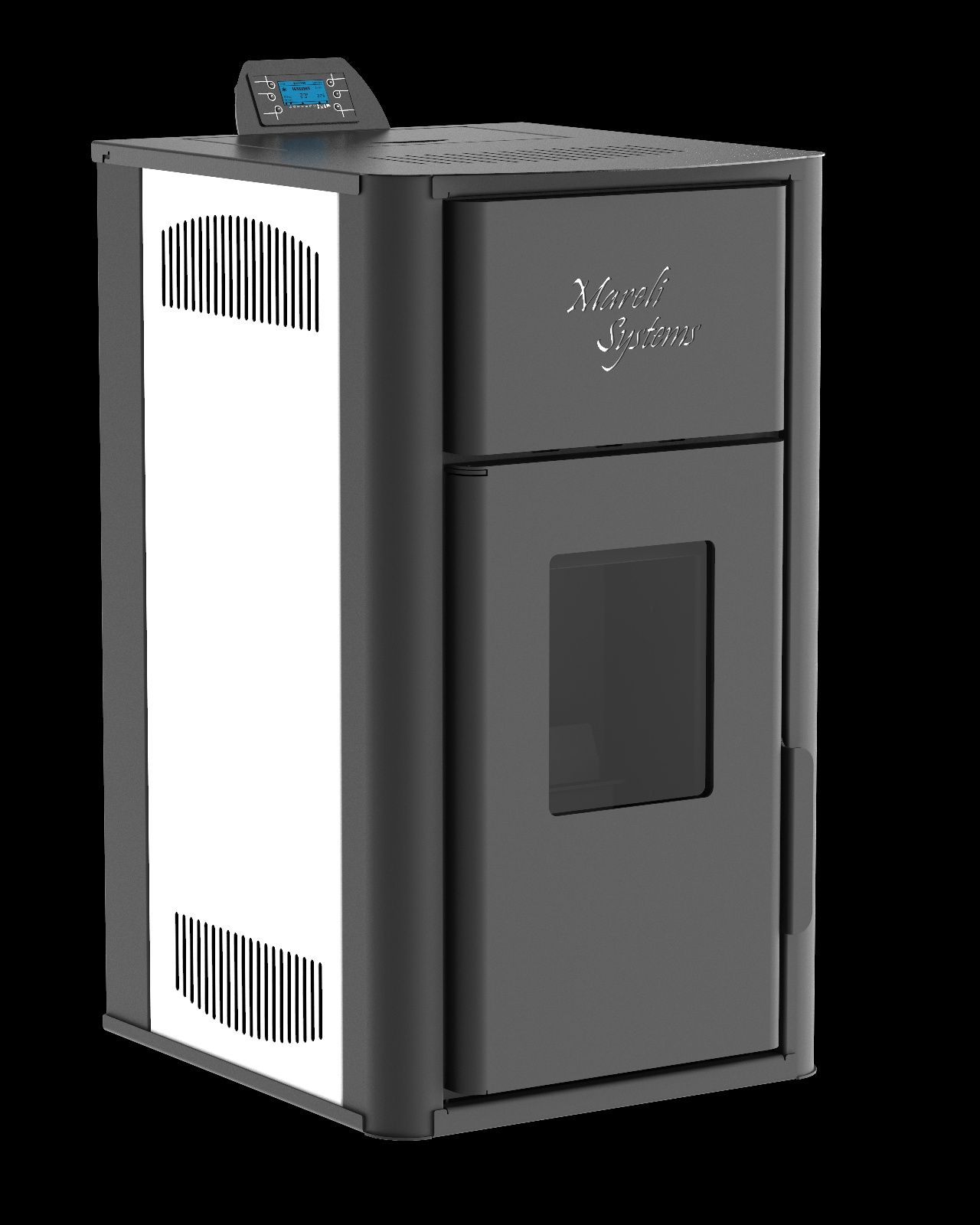 Piec na pellet z płaszczem wodnym 13 kw