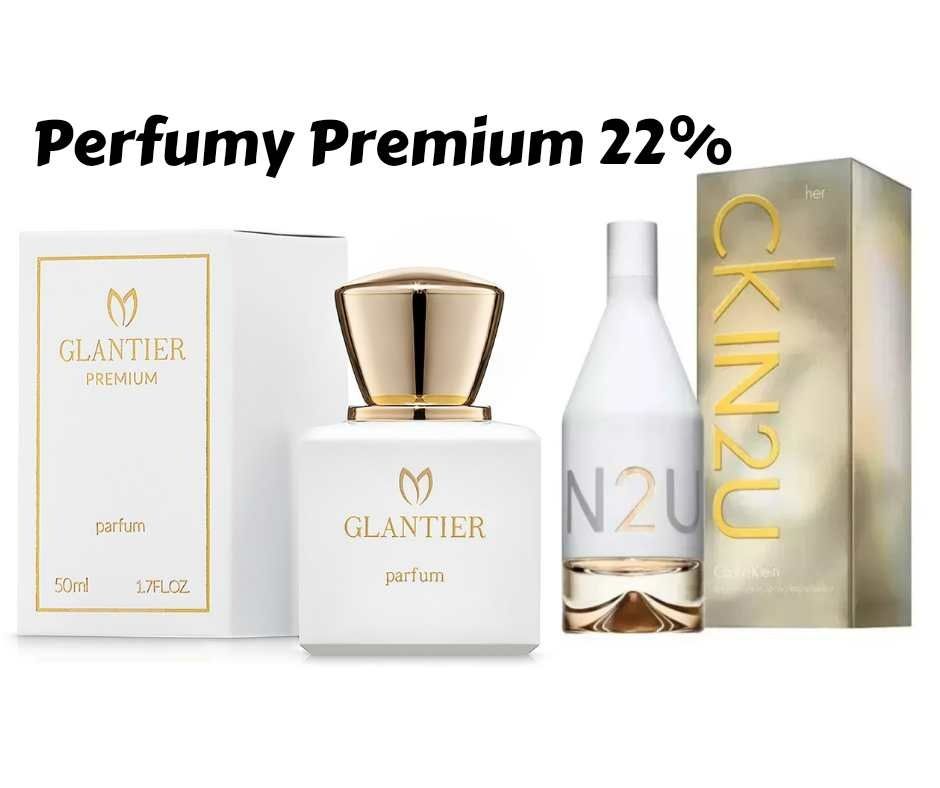 Perfumy Glantier Premium 497, odpowiednik CKin2U, NOWE OKAZJA!!