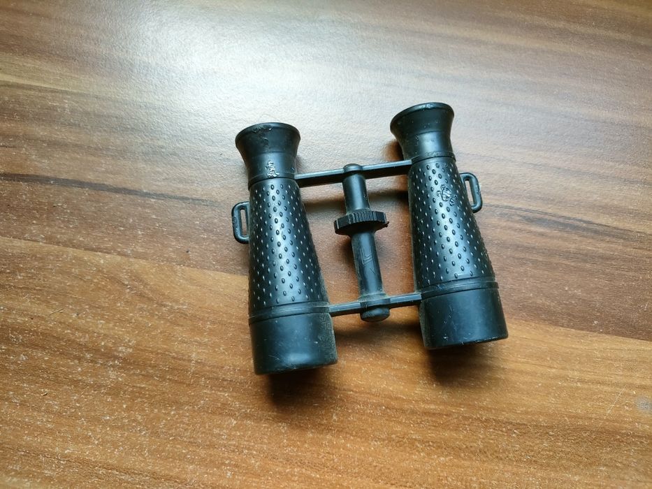 Mała lornetka PRL zabawka