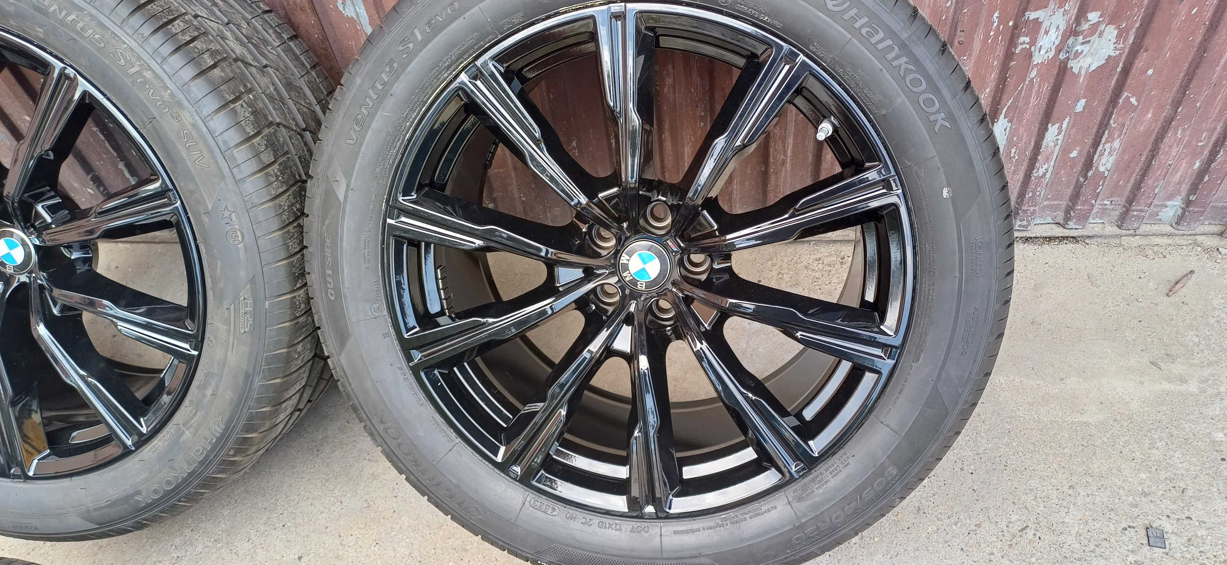 Kola 20" bmw x5 g05 x6 g06 m-pakiet szeroki tył lato black wz740