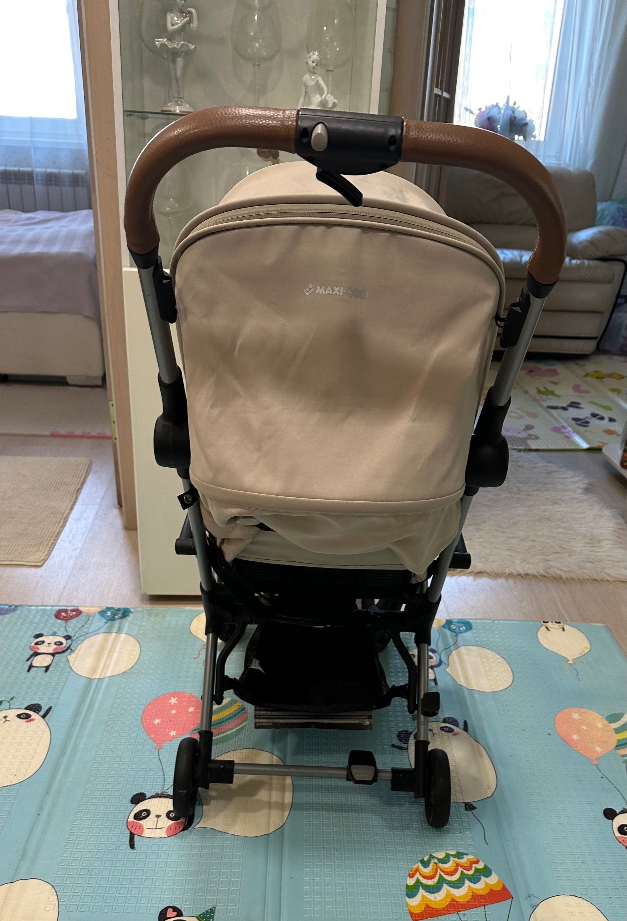 Детская прогулочная компактная коляска maxi cosi laika