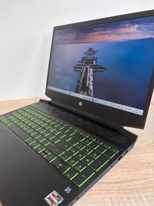 Laptop HP Pavilion Gaming 15, Ryzen 5600h, RTX 3050ti, 512 SSD