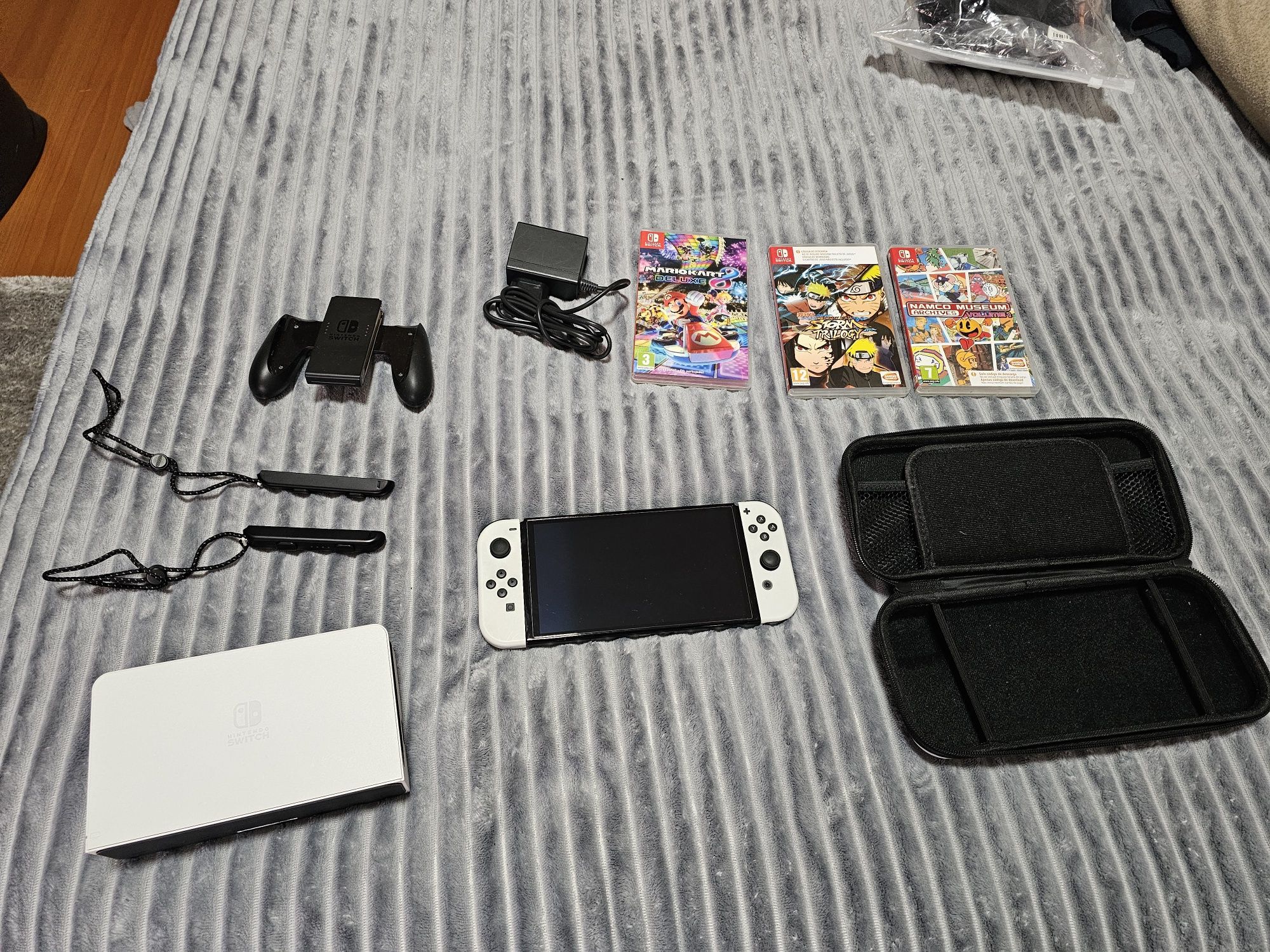 Switch Oled com jogos