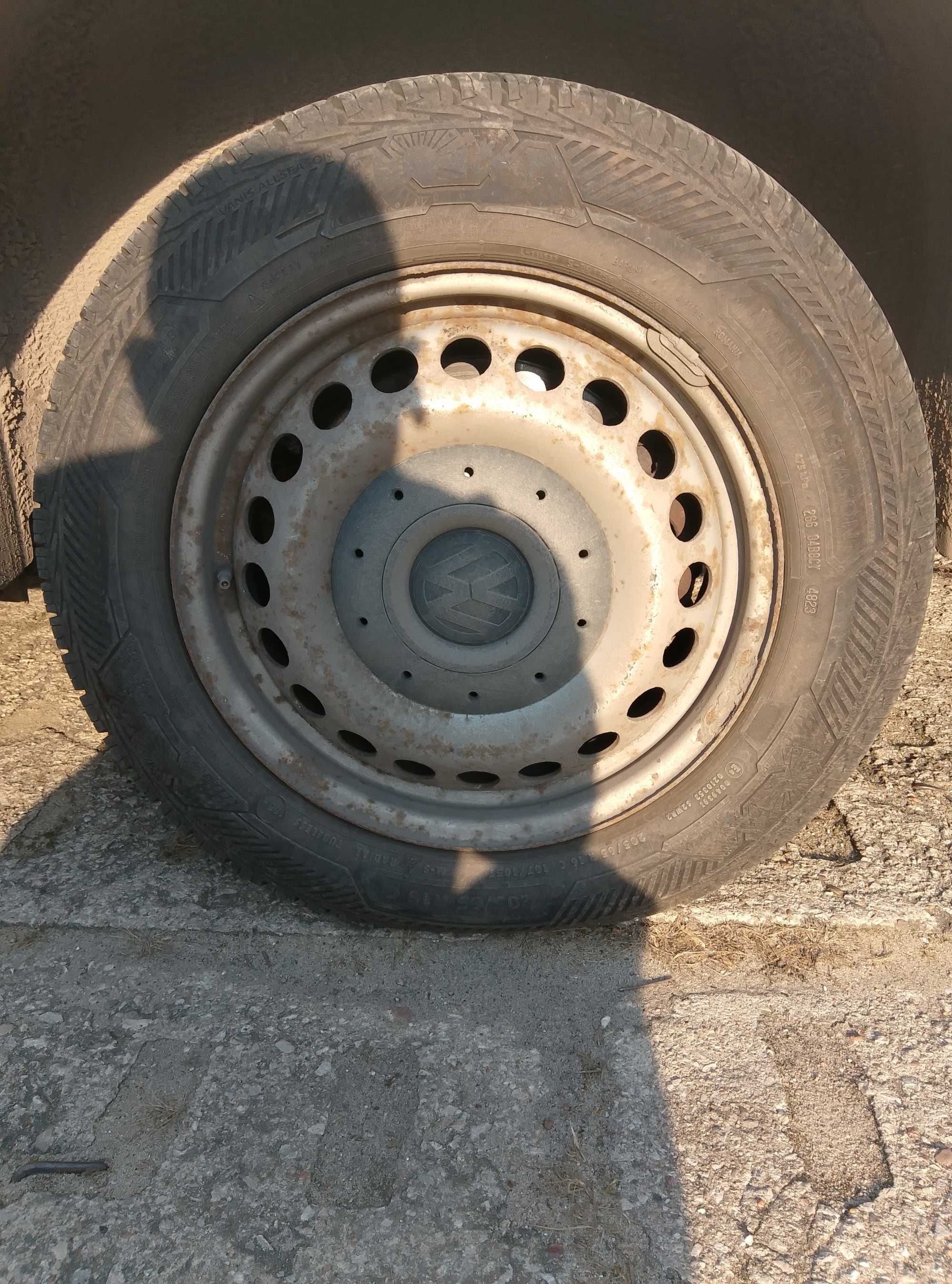 FELGA STALOWA R16 R 16 KOŁO OPONA transporter t5 części komplet 4 szt
