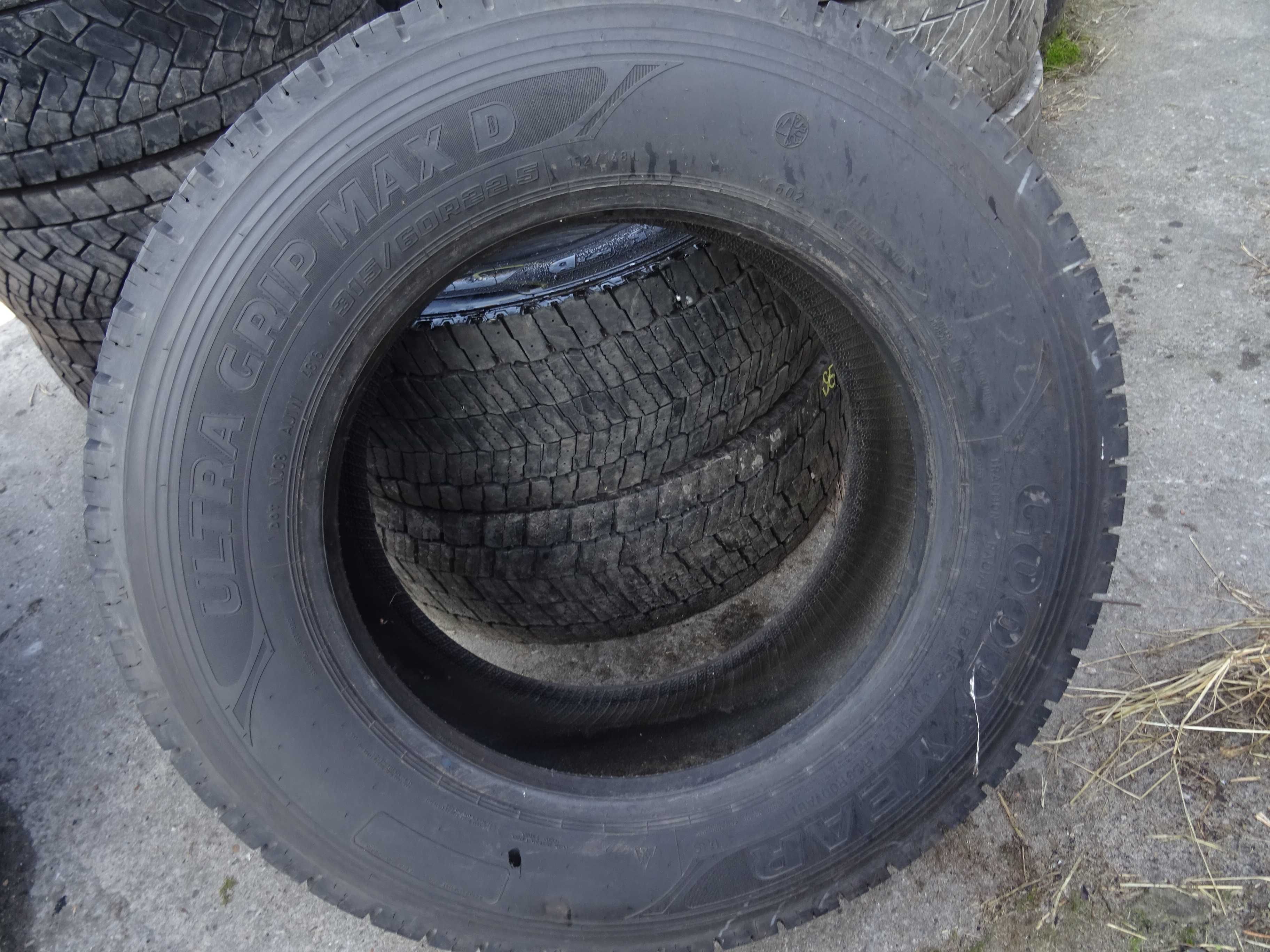 opona 315/60R22.5 Goodyear Ultra Grip MAX D (800 netto)