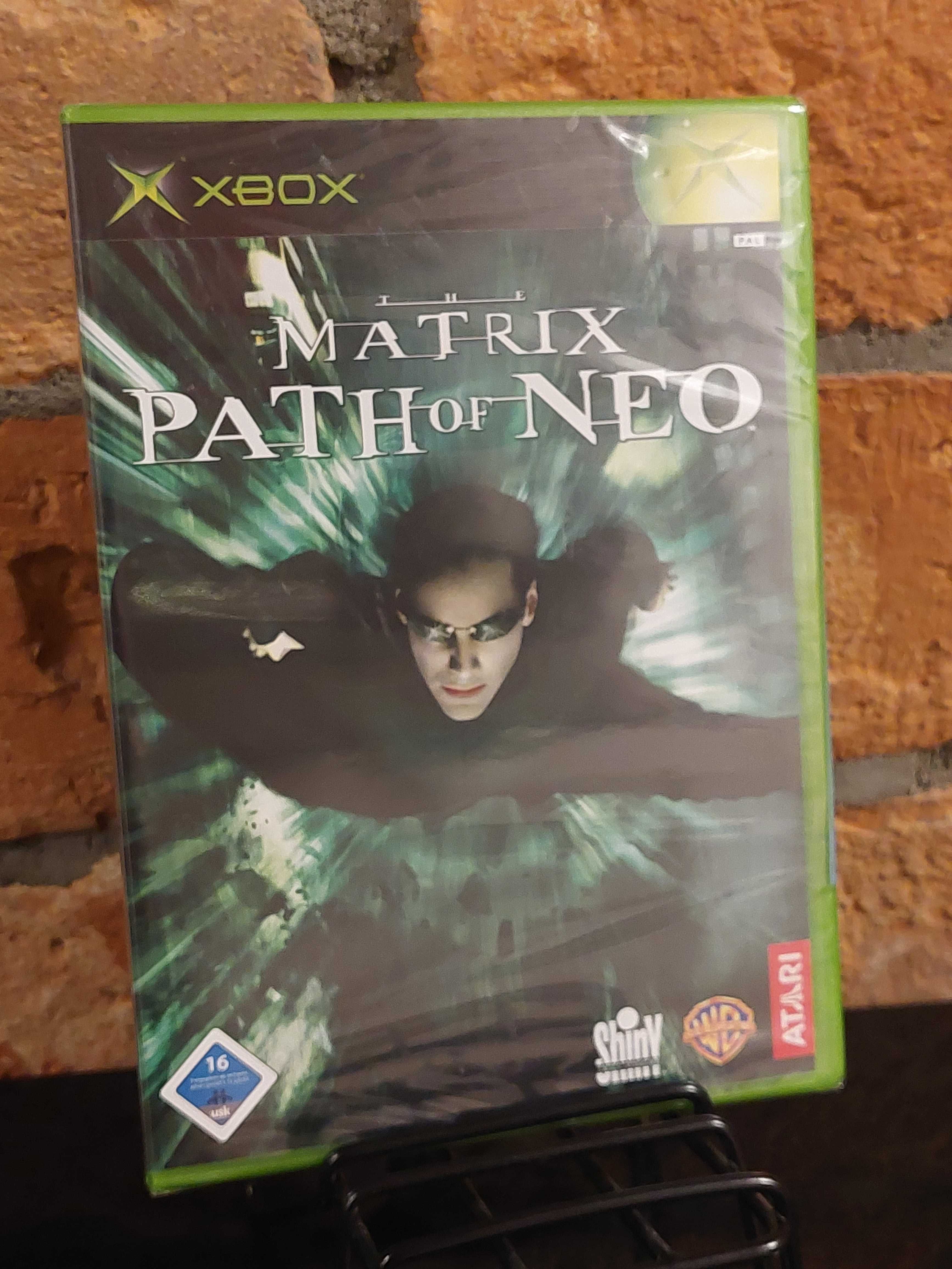 Gra The Matrix Path of Neo konso Microsoft XBOX CLASSIC Pal FOLIA NOWA