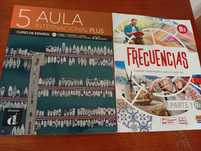 Vendo livros espanhol e dissionario português