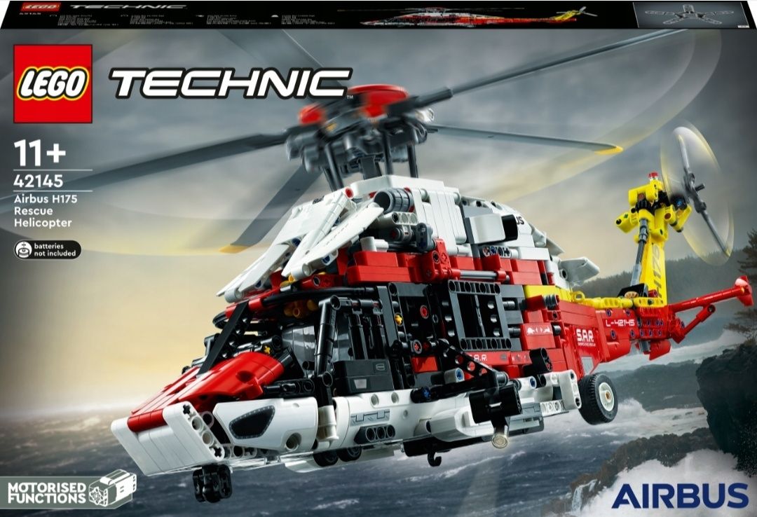 LEGO Technic Helikopter ratunkowy Airbus H175  42145 nowe