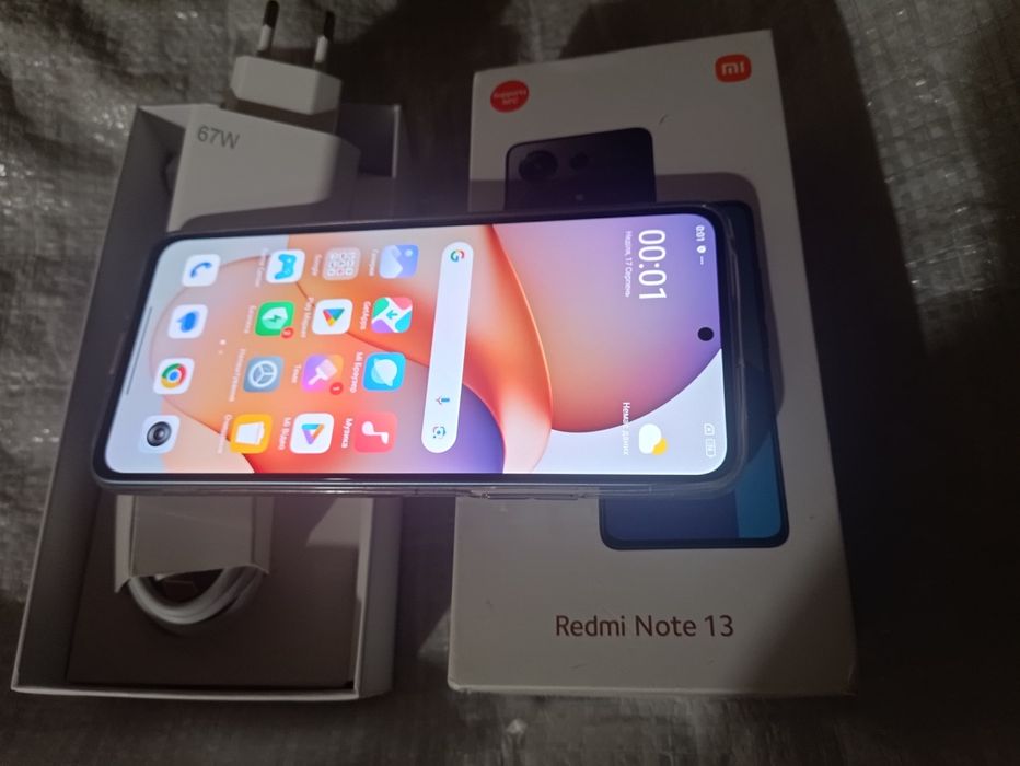 Redmi Not 13 8+4/256 NFC.Full AMOLED.Полный комплект.в идеальном состо