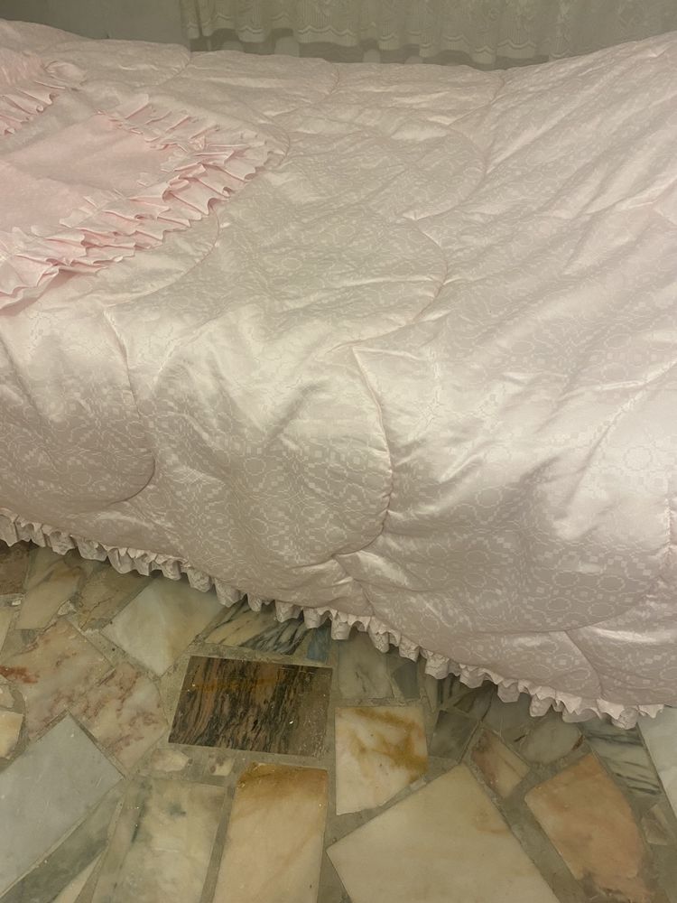 Colcha vintage para cama de casal & duas fron