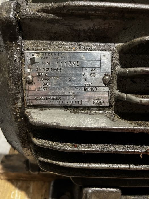 Silnik elektryczny 7,5 kw z hamulcem