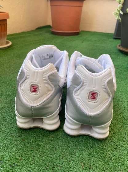 Buty meskie Mokasyny Nike_Shox_TL_White R. 38