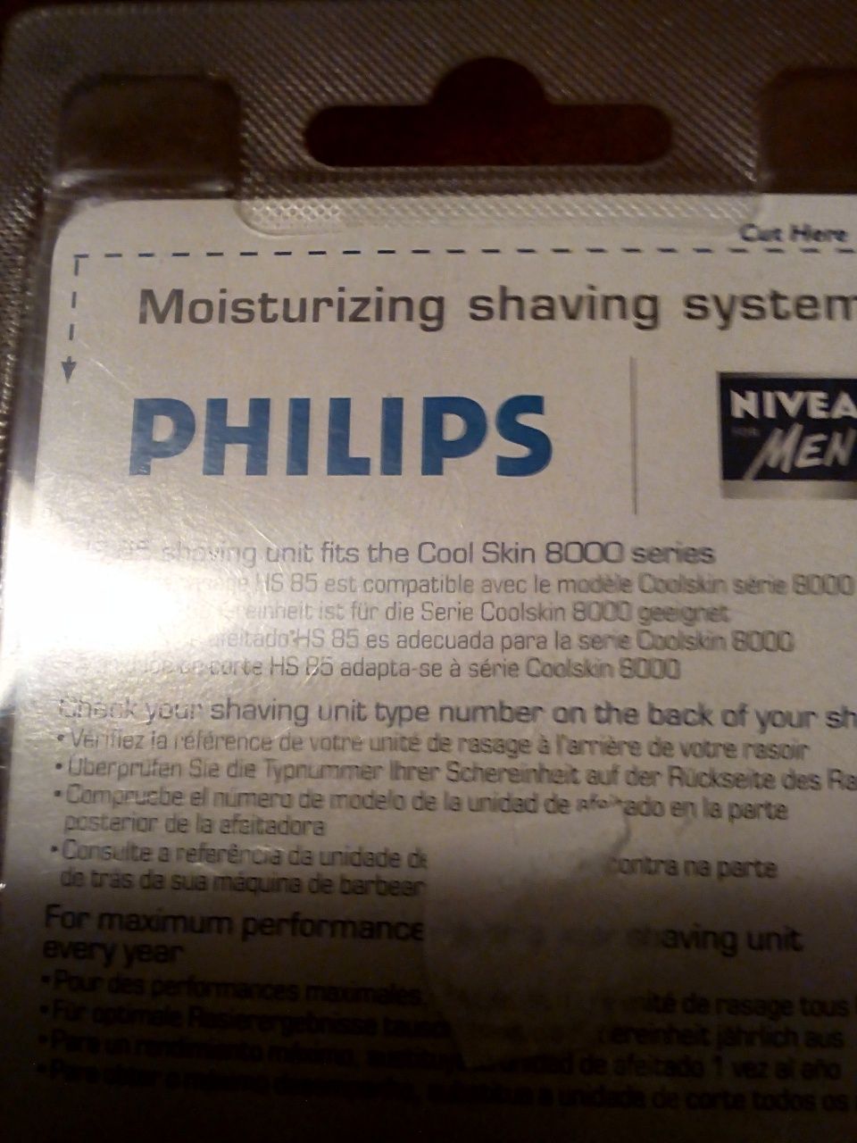 PHILIPS HS 85 glowica do maszynek serii Cool Skin 8000 - nowa