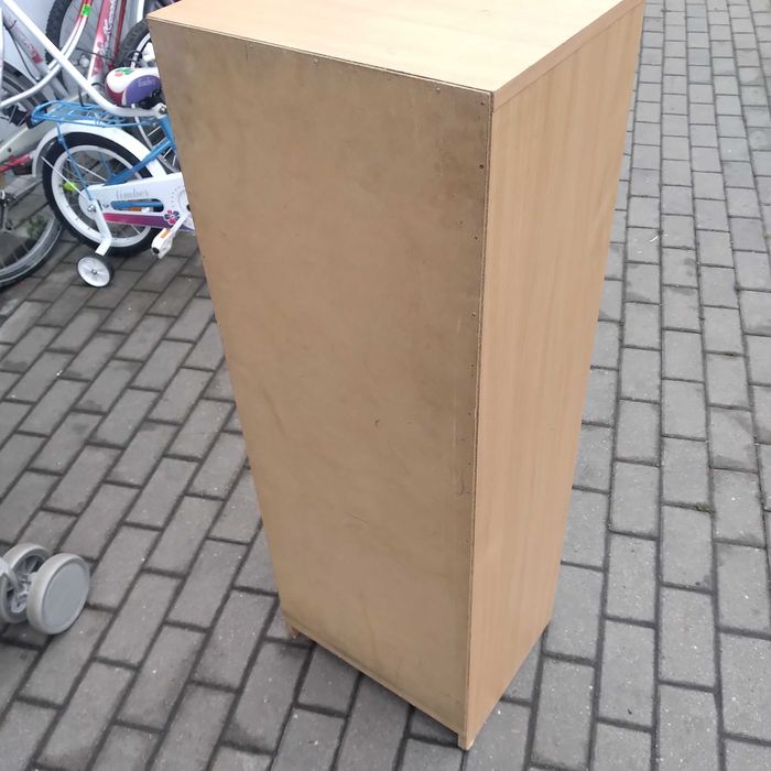 Wąska i wysoka Szafka z szufladami 38x30x110 cm / Polecam /