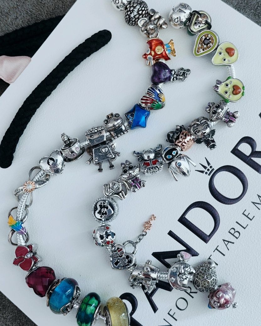 Акція Pandora Пандора намистини Шармы серце квітка Дісней Міккі авока
