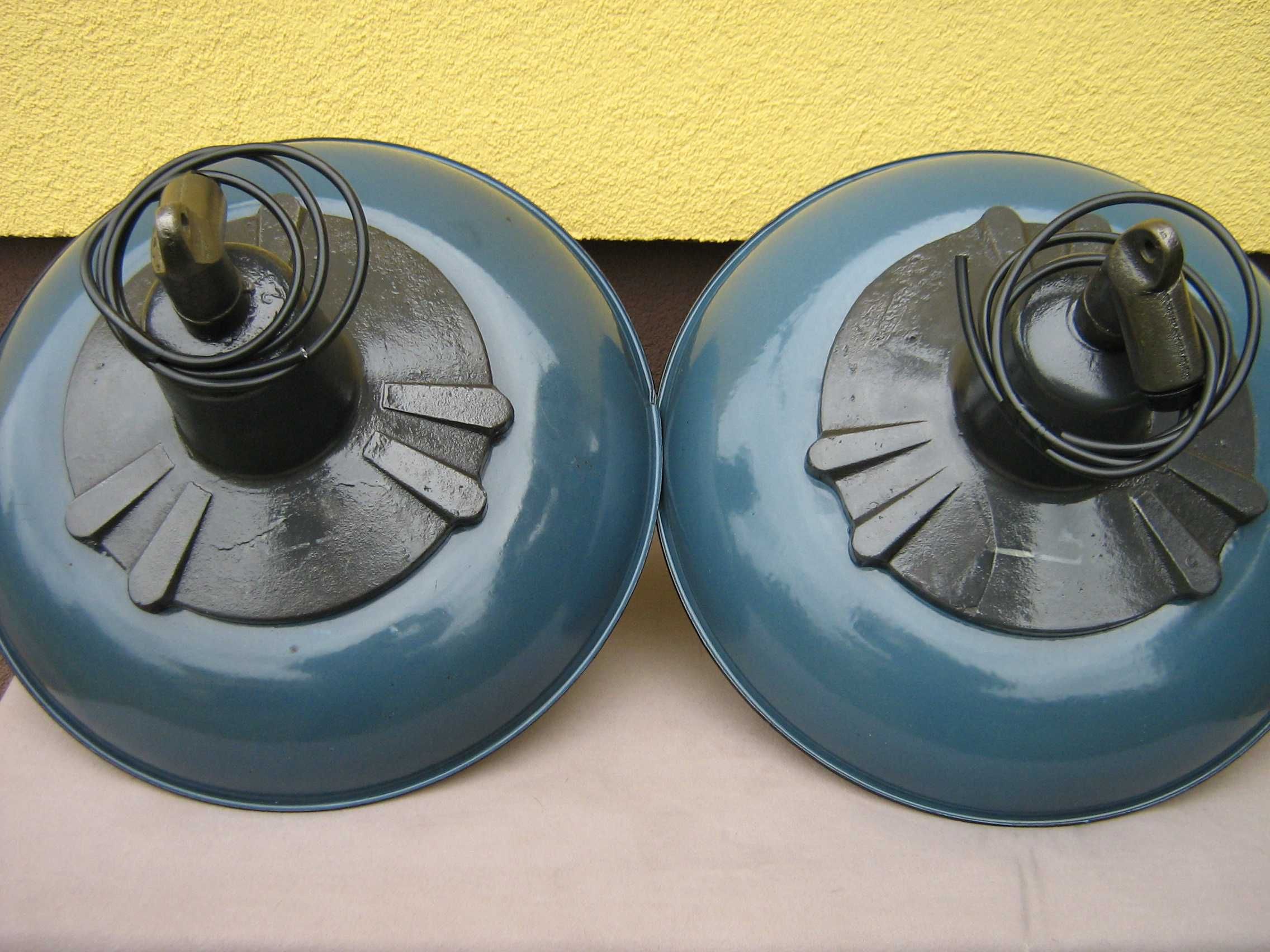 Lampy emaliowane przemysłowe OZż-1. Loft.Industrial PRL