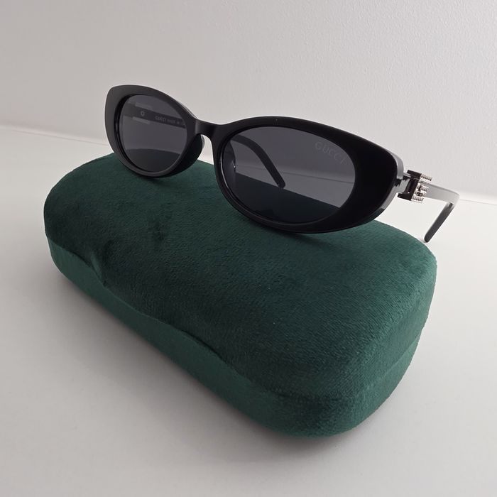 Okulary przeciwsłoneczne Gucci GG1680S Black czarne