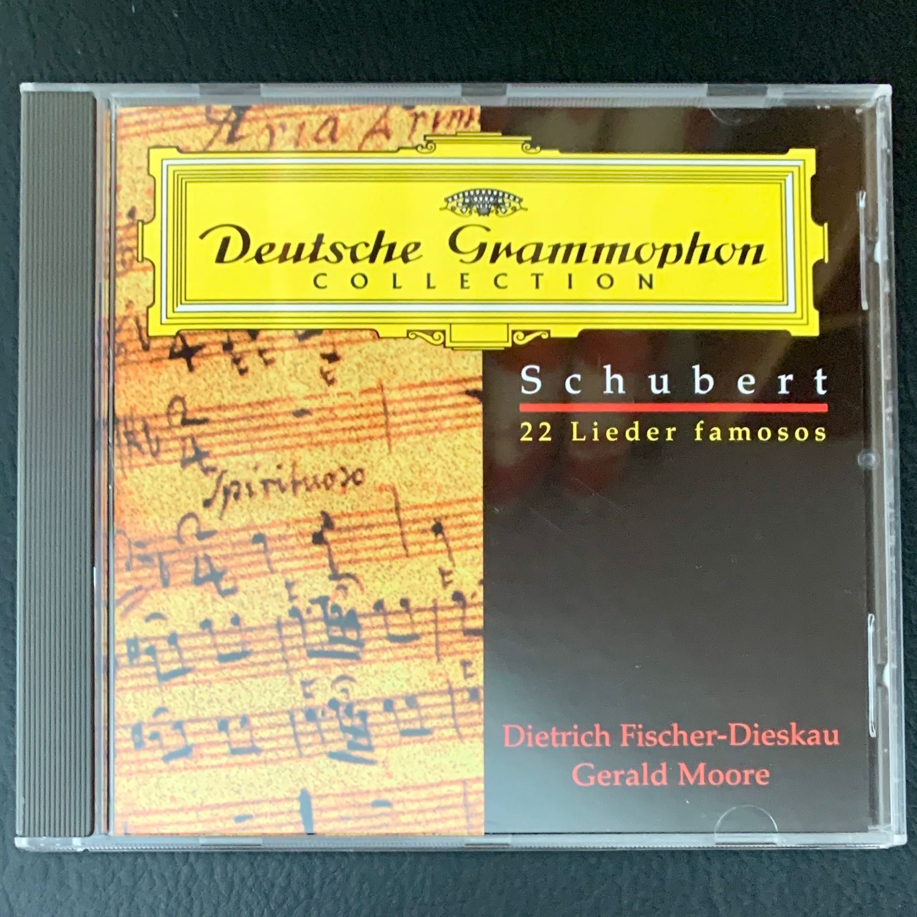 22. Schubert: 22 lieder famosos, CDs música clássica