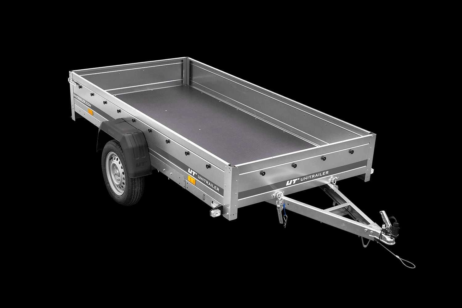Przyczepka jednoosiowa 264x125 UNITRAILER GARDEN 264 KIPP