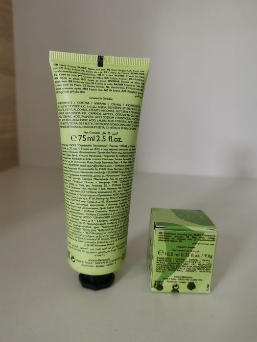 Zestaw Oriflame - Krem do rąk + balsam miodek