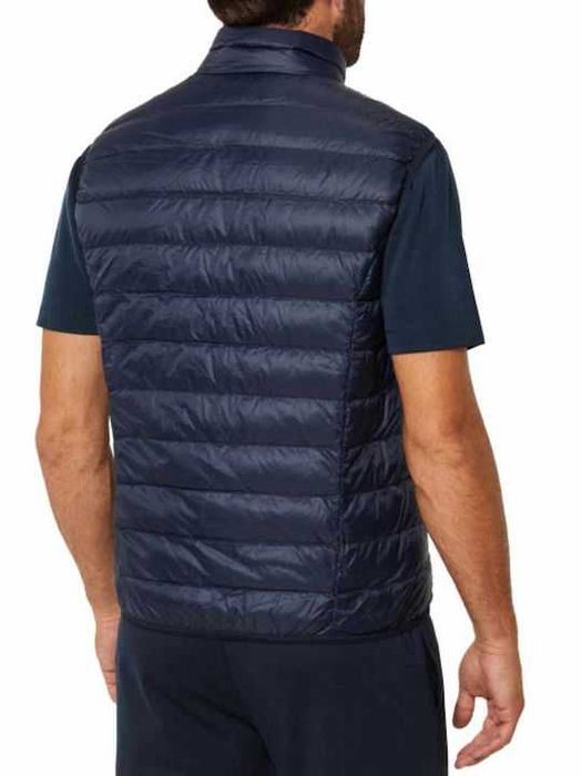 EMPORIO ARMANI EA7 męski bezrękawnik puchowy NAVY BLUE
