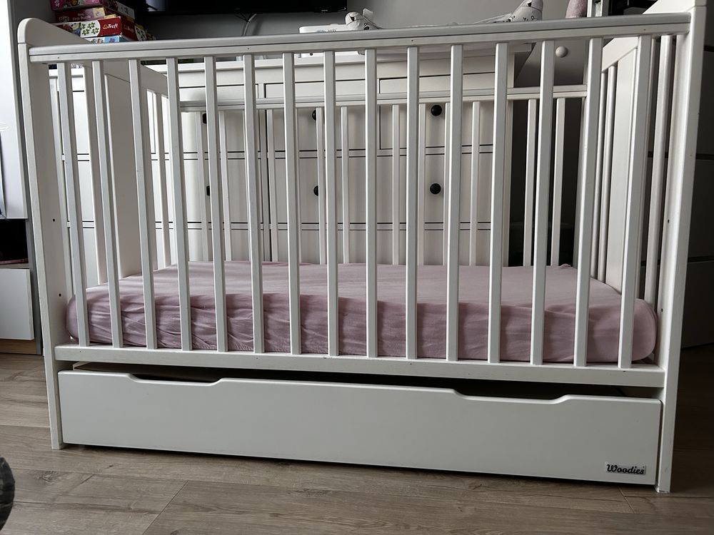 Łóżeczko Woodies Star Cot