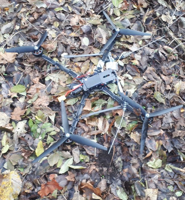 fpv дрон 15 дюймів оптоволокно