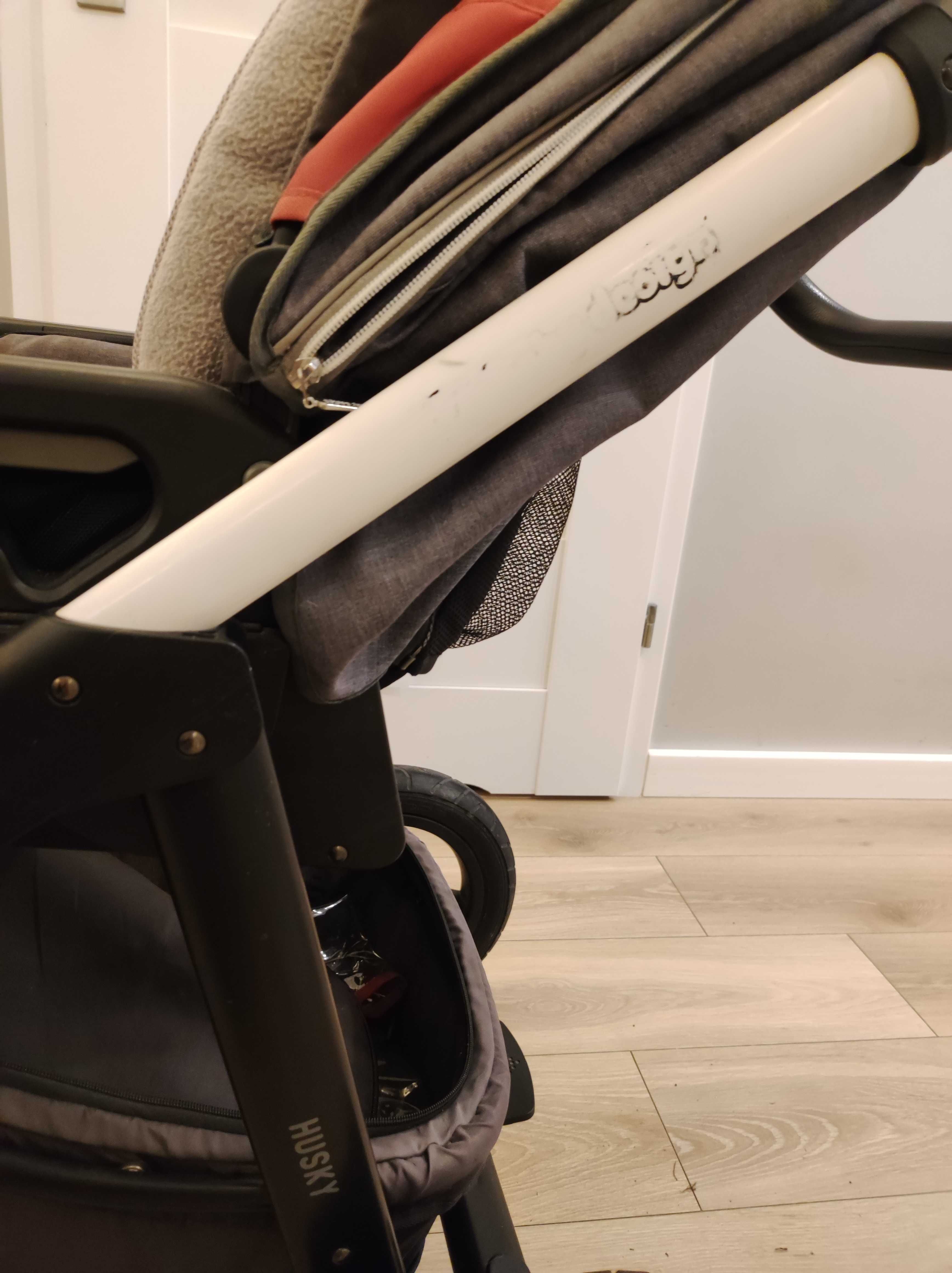 Wózek 2w1 Baby Design Husky i bardzo dużo dodatków