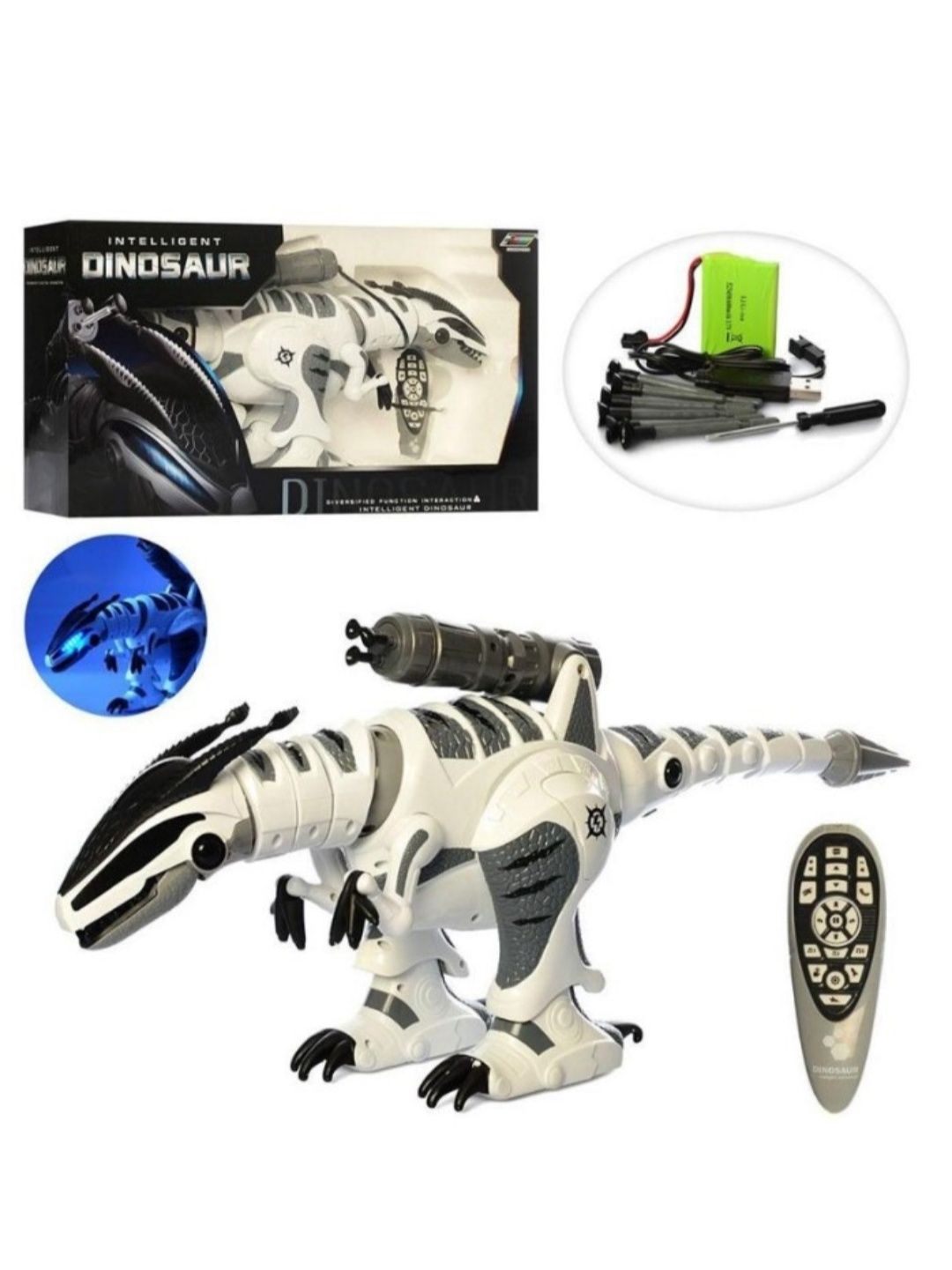 Інтерактивний Динозавр G11 на радіокеруванні, сенсорне управління