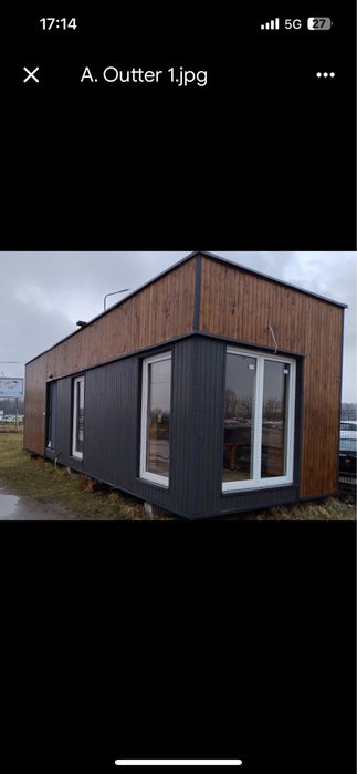 Domek 10 x 3.5  do przewiezienia HDS-em