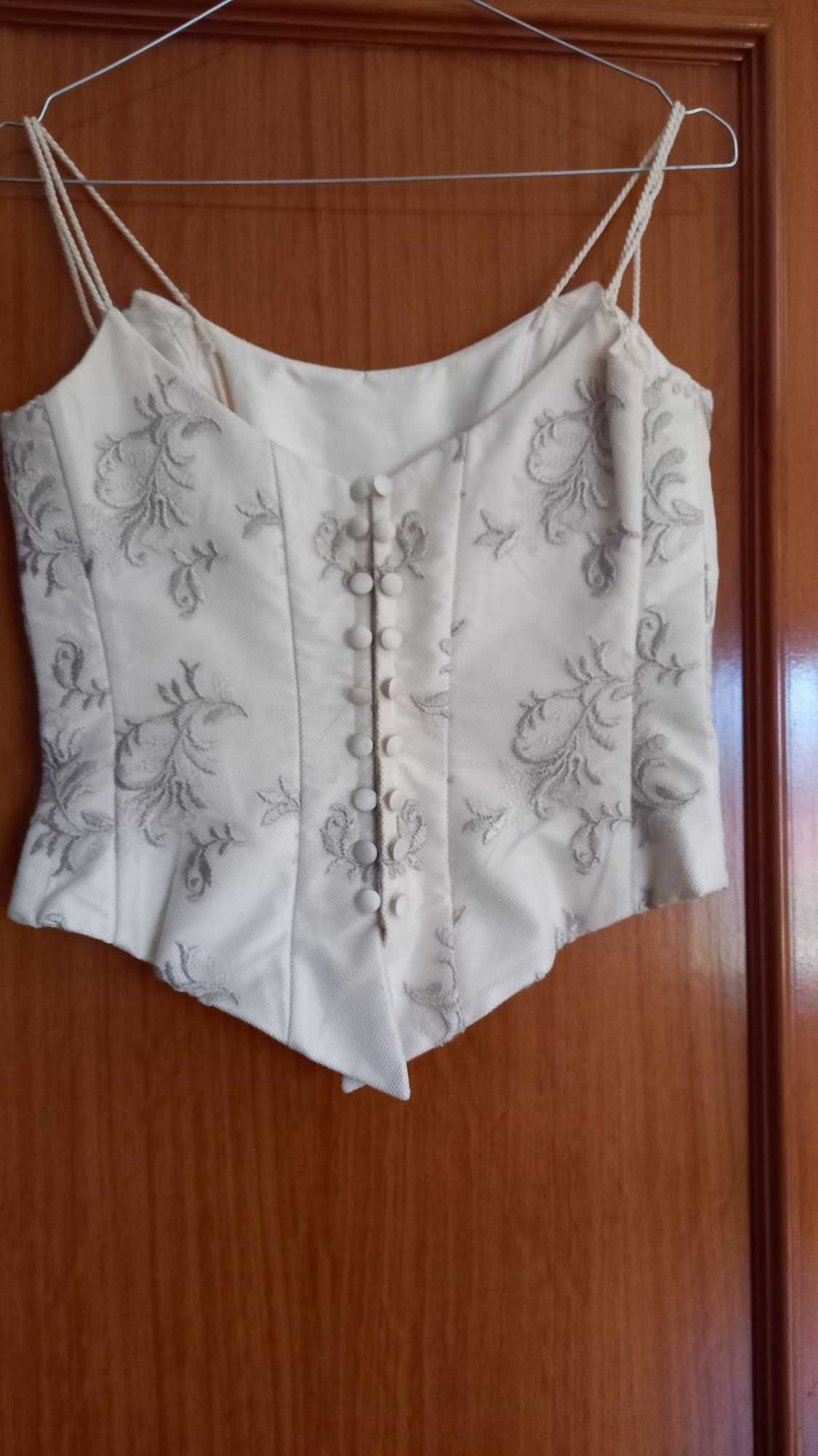 Vestido Noiva da Pronuptia - Todo em seda selvagem