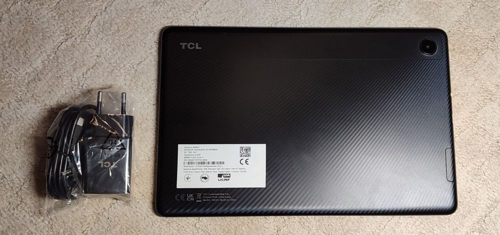 Планшет 10.1" TCL 9460G 4/64Gb 8 ядер Android 12 5500 mAh Чорний