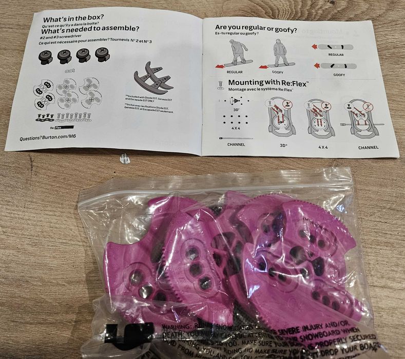 Prancha + Equipamento Feminino Neve: Fixadores, Capacete, Óculos,Luvas