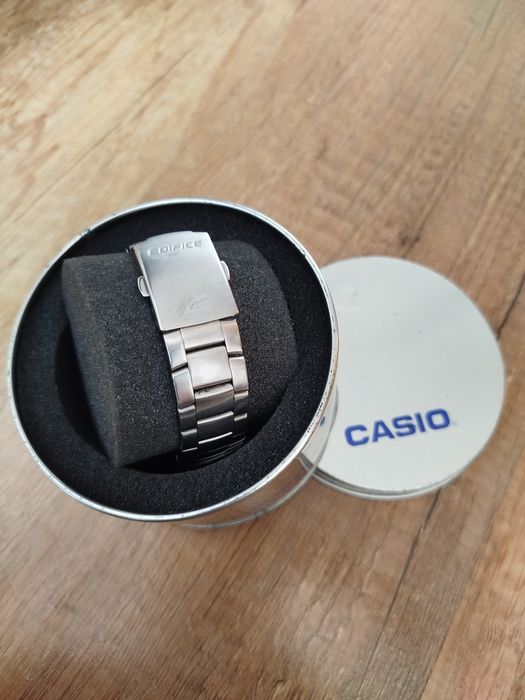 Zegarek męski Casio EDIFICE - ASCO EF-125D-2AVEF Stan BARDZO DOBRY