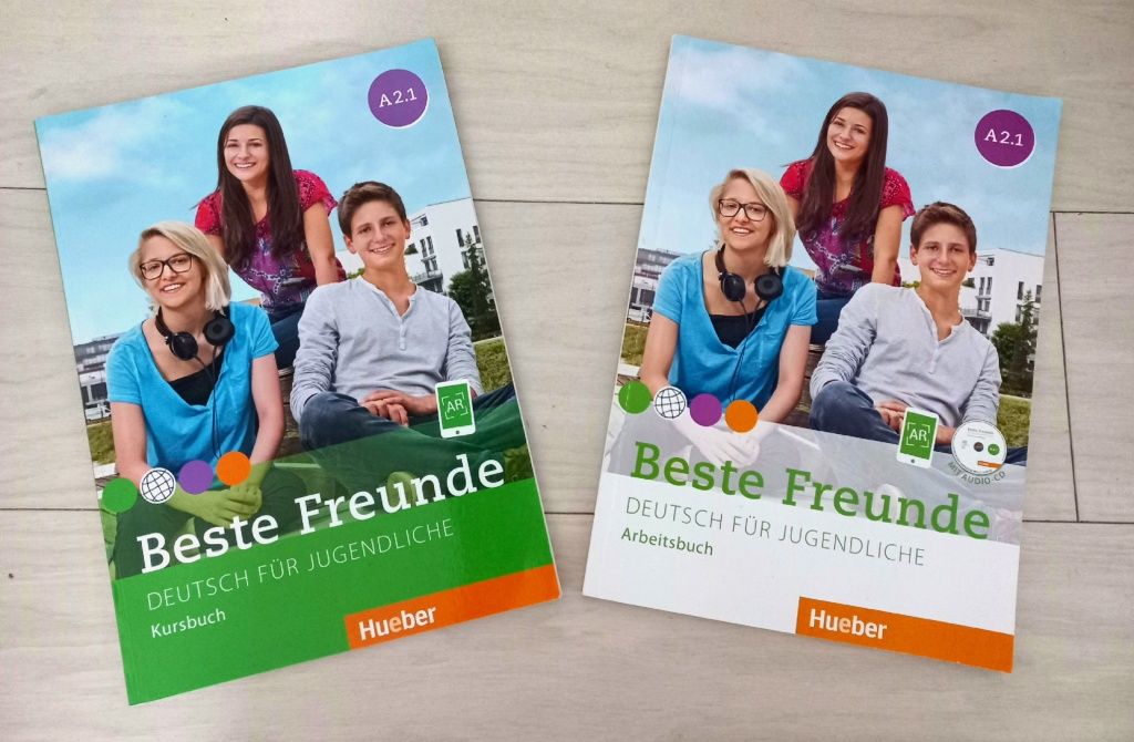 Beste Freunde A 2.1 Kursbuch/Arbeitsbuch