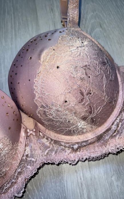 Мережевний рожевий ліф бюстгальтер 70d 32d