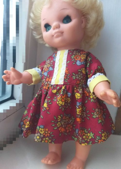 Сукня для ляльки ГДР 29-32 см одяг платье для куклы