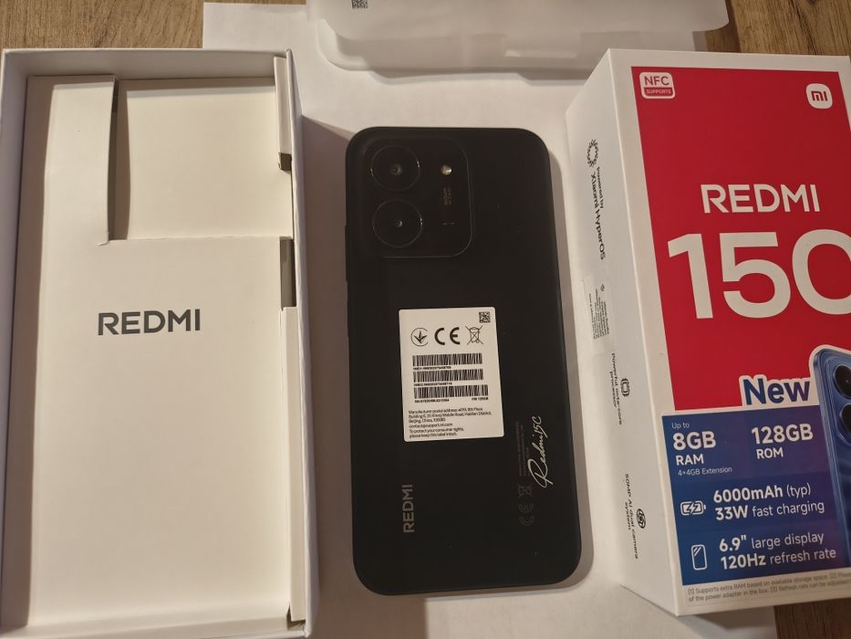 Telefon komórkowy Redmi 15 C 8 GB Nowy !!!