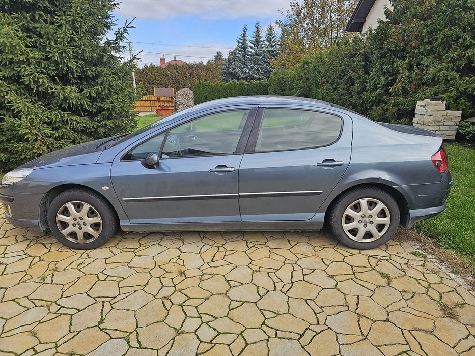 Peugeot 407 benzyna plus gaz klima sprawna
