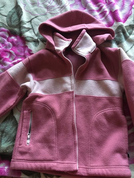 куртка фліс дуже тепла для дівчинки зріст 135-146 см