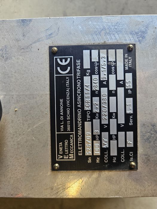 Elektrowrzeciono, frezarka CNC, ATC
