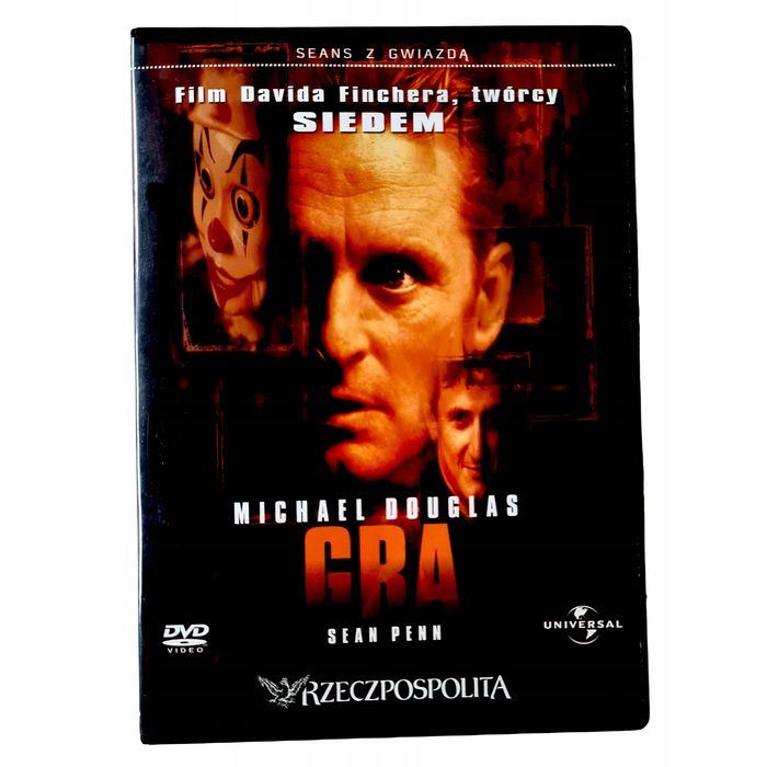 GRA Michael Douglas Film DVD PL Polski Lektor Napisy.